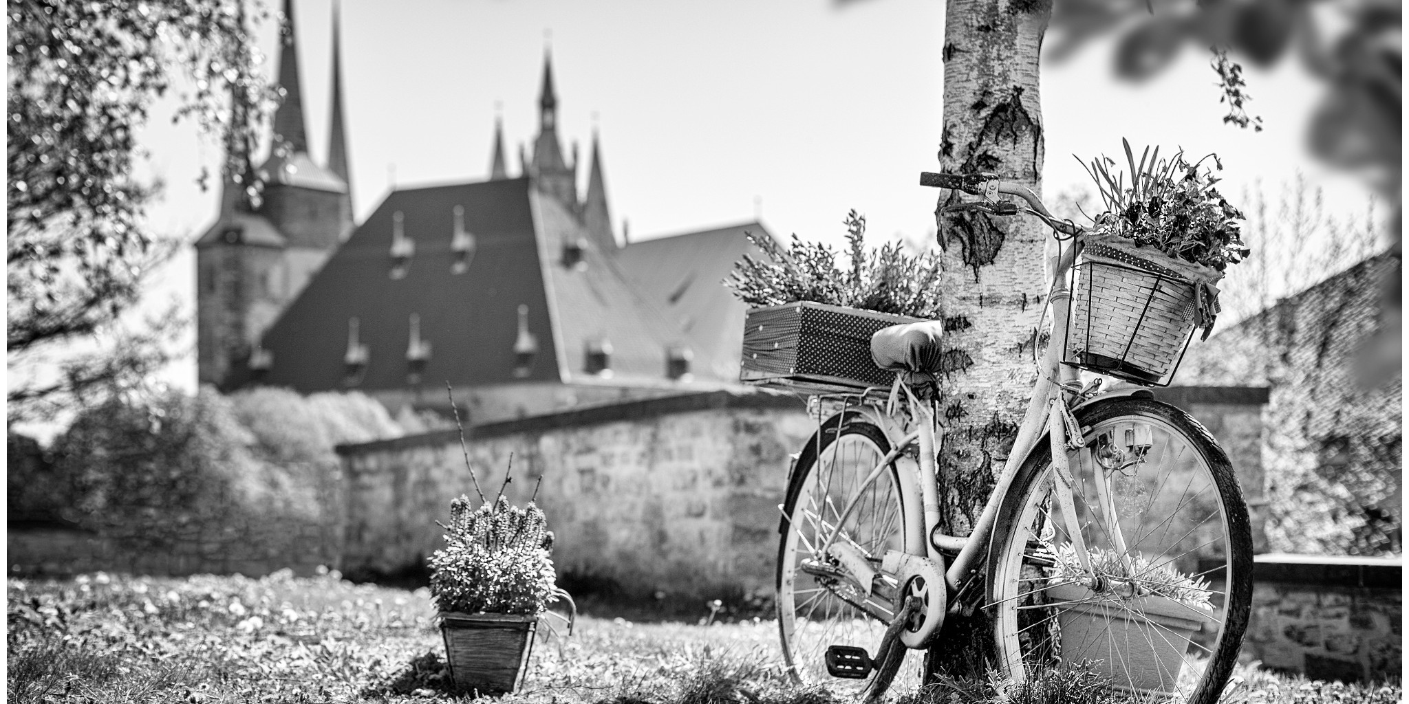 erfurt dom old bike erfurt dom old bike