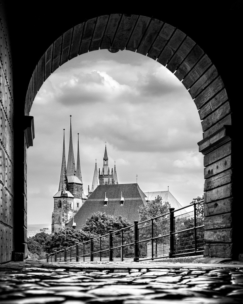 erfurt petersberg dom view erfurt petersberg dom view